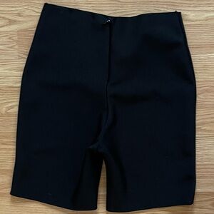 Topshop Black Stretch Bike Shorts